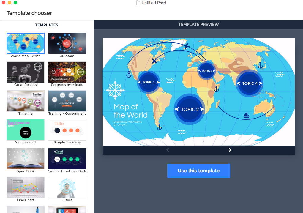 prezi presentation tool free download