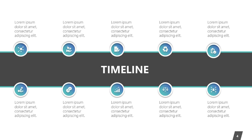 Instead of only having an overwhelming timeline full of information, you can use Prezi to zoom into specific parts. 