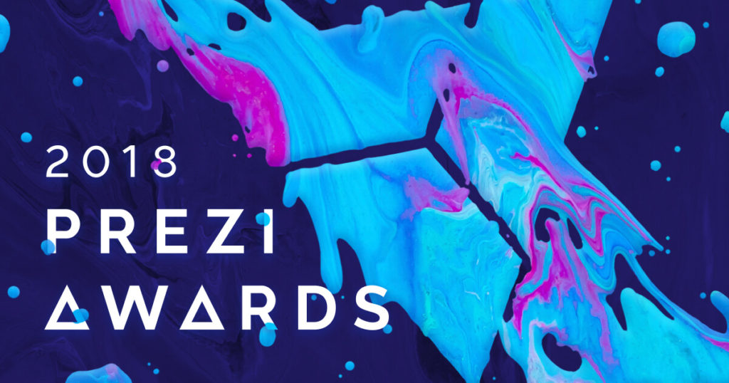 The 2018 Prezi Awards includes great presentation examples that can serve as resources for educators. 