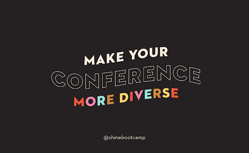 Conference speaker diversity is important - learn how to achieve this without being performative. 