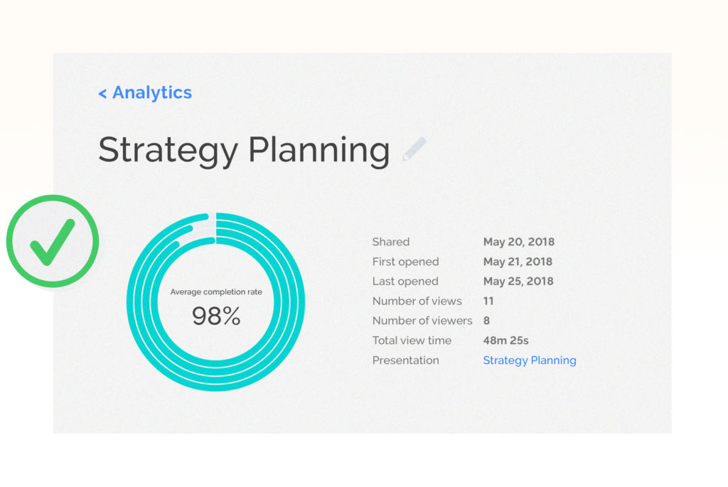 good example of a sales pitch with Prezi showing the strategy planning section