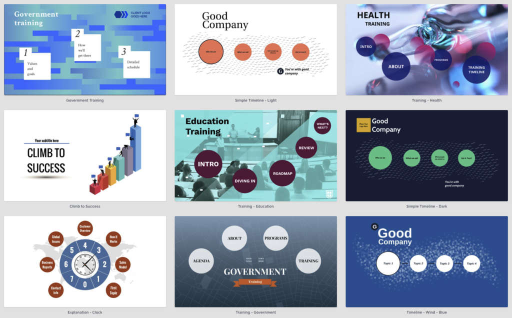 presentation skills practice